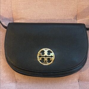 Tory Burch Black Leather Crossbody Bag